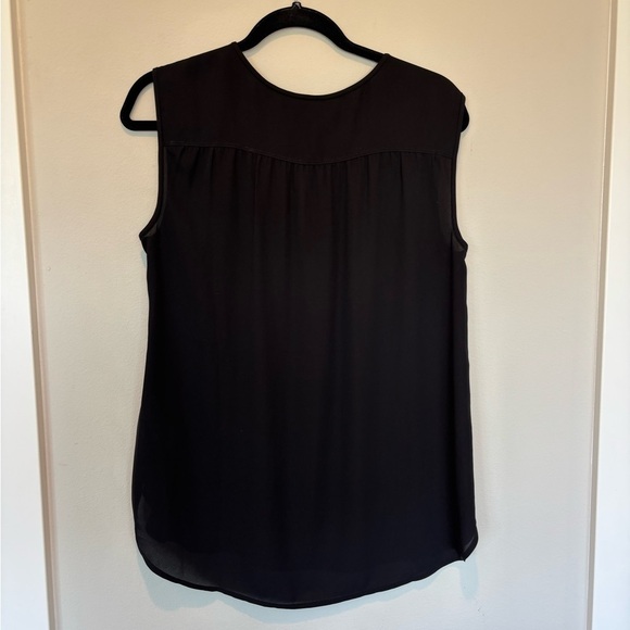 J. Crew Black Sleeveless Blouse - Picture 3 of 4